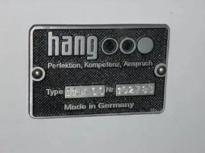 Hang 114 — Druckweiterverarbeitungsmaschinen — gebraucht kaufen | 123Machinery
