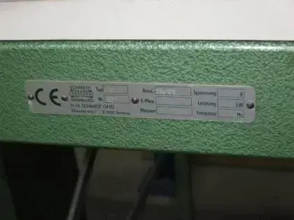 Schmedt 1310 — Druckweiterverarbeitungsmaschinen — gebraucht kaufen | 123Machinery