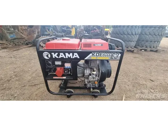 KAMA KDE6000 E3 — Dieselgeneratoren — gebraucht kaufen | 123Machinery