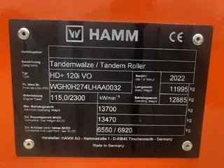 Hamm HD+ 120i VO — Foto 4