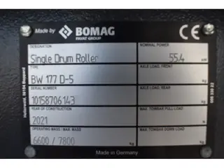BOMAG BW 177 D-5 — Foto 5