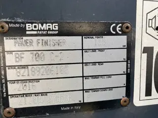 BOMAG BF 700C-2 S500 — Foto 4