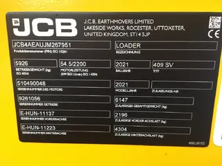 JCB 409 — Foto 4
