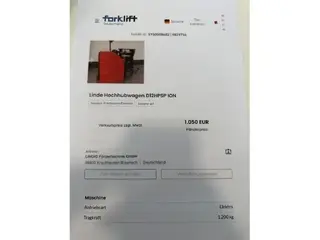 Linde EFG D12HPSP Lithium — Foto 4