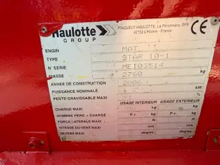 Haulotte EFG Star 10 --> neue Reifen, Batterie aus 2022!! — Foto 4