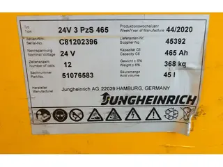 Jungheinrich ERE225 1400mm/ 465ah/ x4pc package — Foto 10