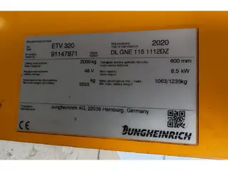 Jungheinrich ETV320 11m/ 2020yy/ 10963mh — Foto 7