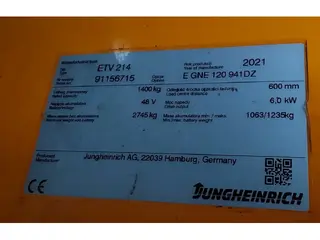 Jungheinrich ETV 214 9.41m — Foto 9
