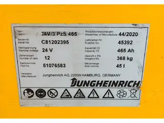 Jungheinrich ERE225 1400mm/ 465ah/ 4pc in stock — Foto 10