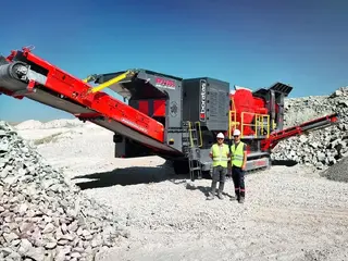 Boratas BPJ106 Tracked Mobile Jaw Crusher Plant — Foto 2
