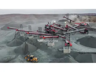 Boratas 450 tph Stationary Hard Rock Crushing Plant — Foto 4