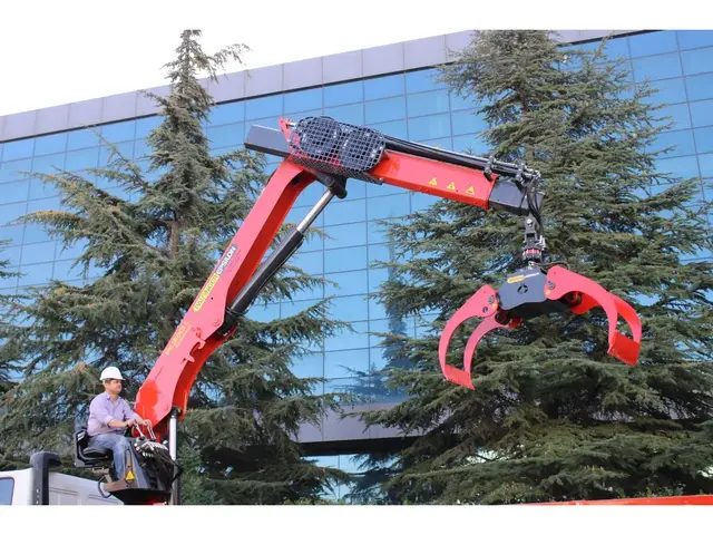 Holzgreifer MHT1 – 2300 mm Öffnung, 400 kg, für Ladekrane 5–15 t — Greifer — neu kaufen | 123Machinery
