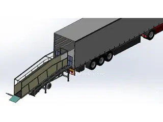 Saurus Cattle Loading Ramp — Foto 7