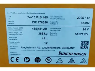 Jungheinrich ERE 225 batt2025/ 2t — Foto 3