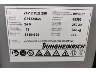 Jungheinrich EJC 214z 2.5m/ 551mh/ initial — Foto 4