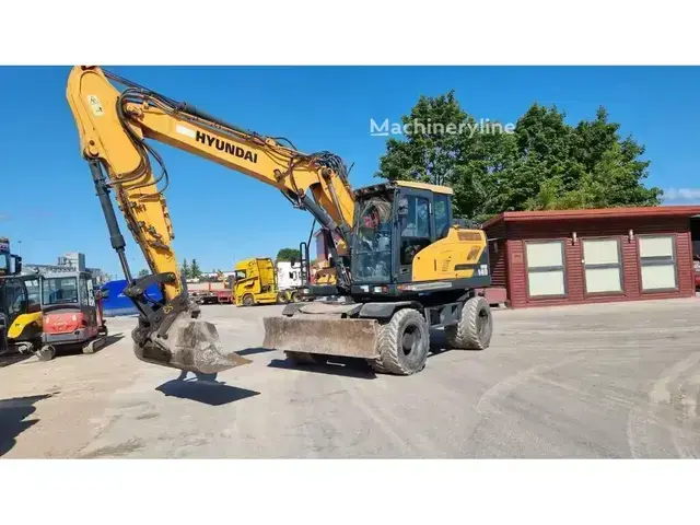 Hyundai HW140 — Mobilbagger — gebraucht kaufen | 123Machinery