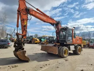 Hitachi 349 Zaxis 160W (ZX160W) — Mobilbagger — gebraucht kaufen | 123Machinery
