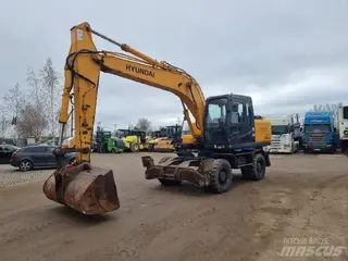 Hyundai 349 Robex 170W-7A — Mobilbagger — gebraucht kaufen | 123Machinery