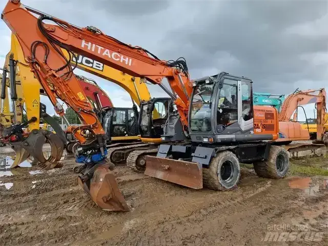 Hitachi 315 ZAXIS 140W — Mobilbagger — gebraucht kaufen | 123Machinery