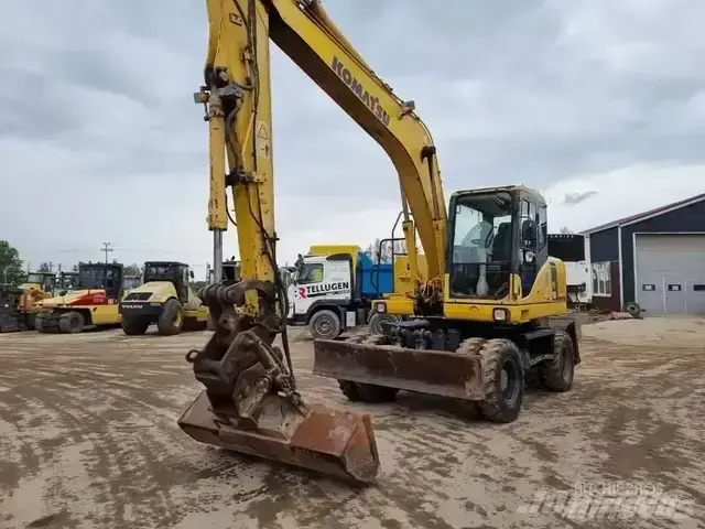 Komatsu 1304 PW160-7 — Mobilbagger — gebraucht kaufen | 123Machinery