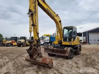 Komatsu 1304 PW160-7 — Mobilbagger — gebraucht kaufen | 123Machinery