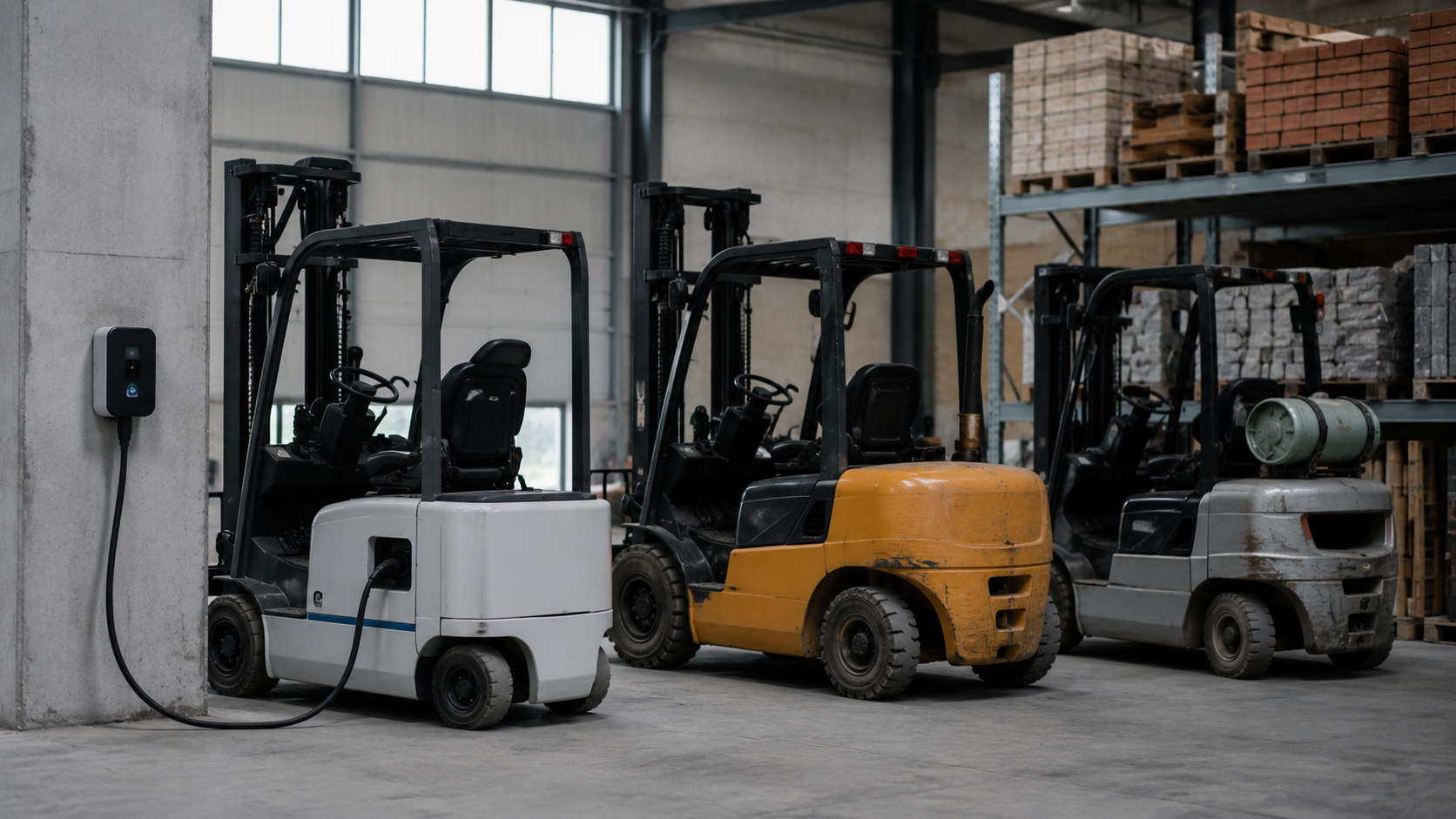 Welcher Stapler? Diesel, Elektro, Gas oder Benzin — Vergleich & Entscheidungs-Guide 2026